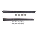 2X Front Lower Door Trim Molding for Cadillac XT5 (2017-2025) Black