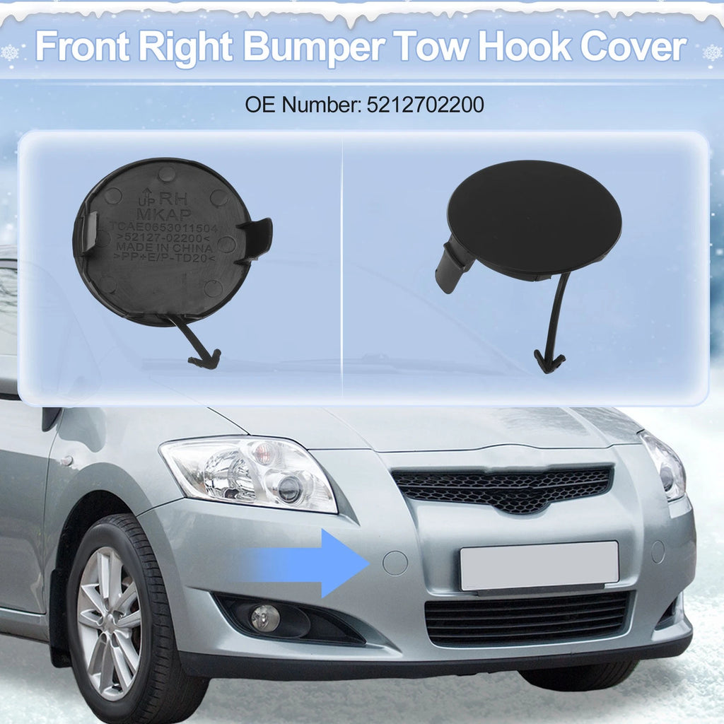 Tow Hook Cover Cap for Toyota Prius (2017–2022) No. 5212747908