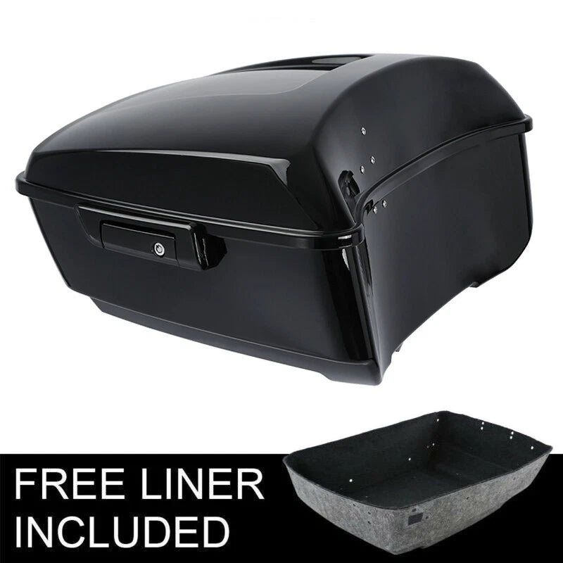 King Trunk for Harley Touring Street Road Glide (2009–2013) - Vivid Black