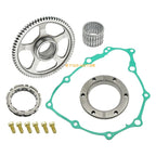 Starter Clutch One Way Gear Bearing w/Gasket for Honda TRX400EX TRX400X (1999–2014)