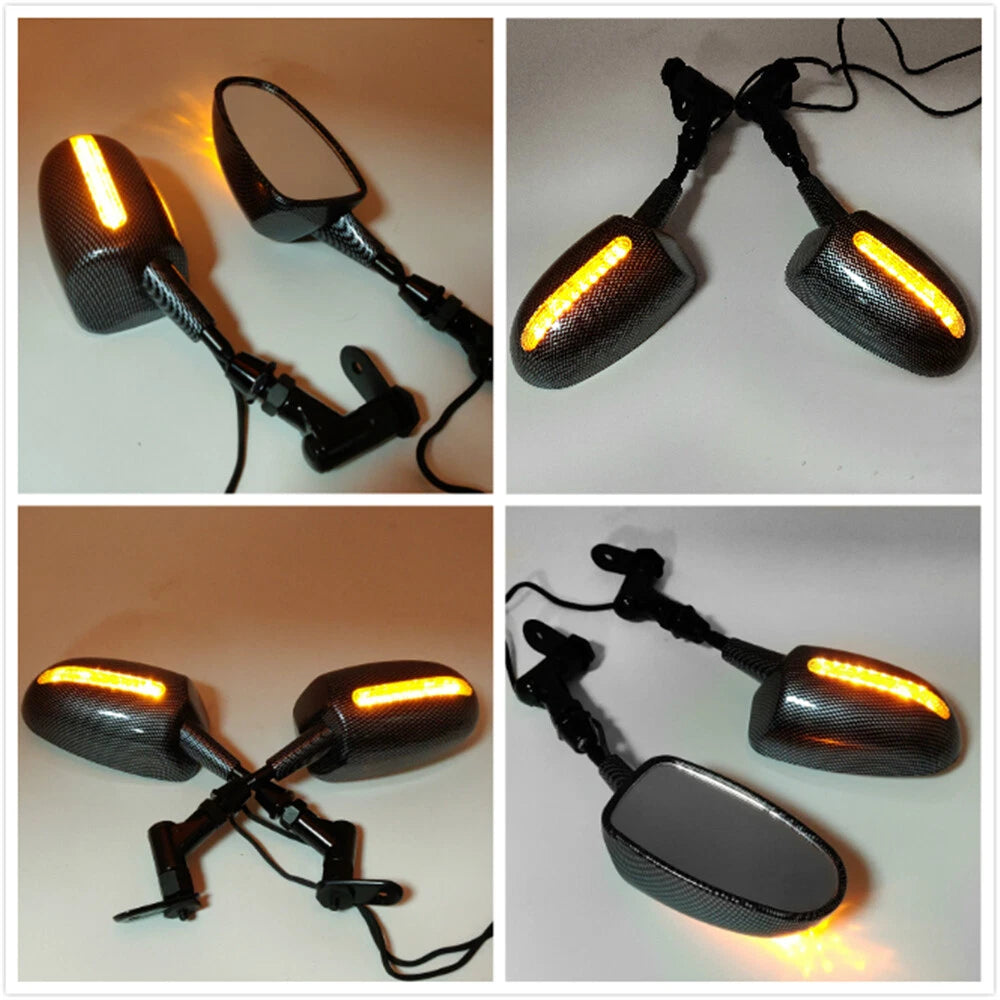 Back View Mirrors for Honda CBR600RR, Kawasaki Ninja 636 ZX6R (2003–2019)