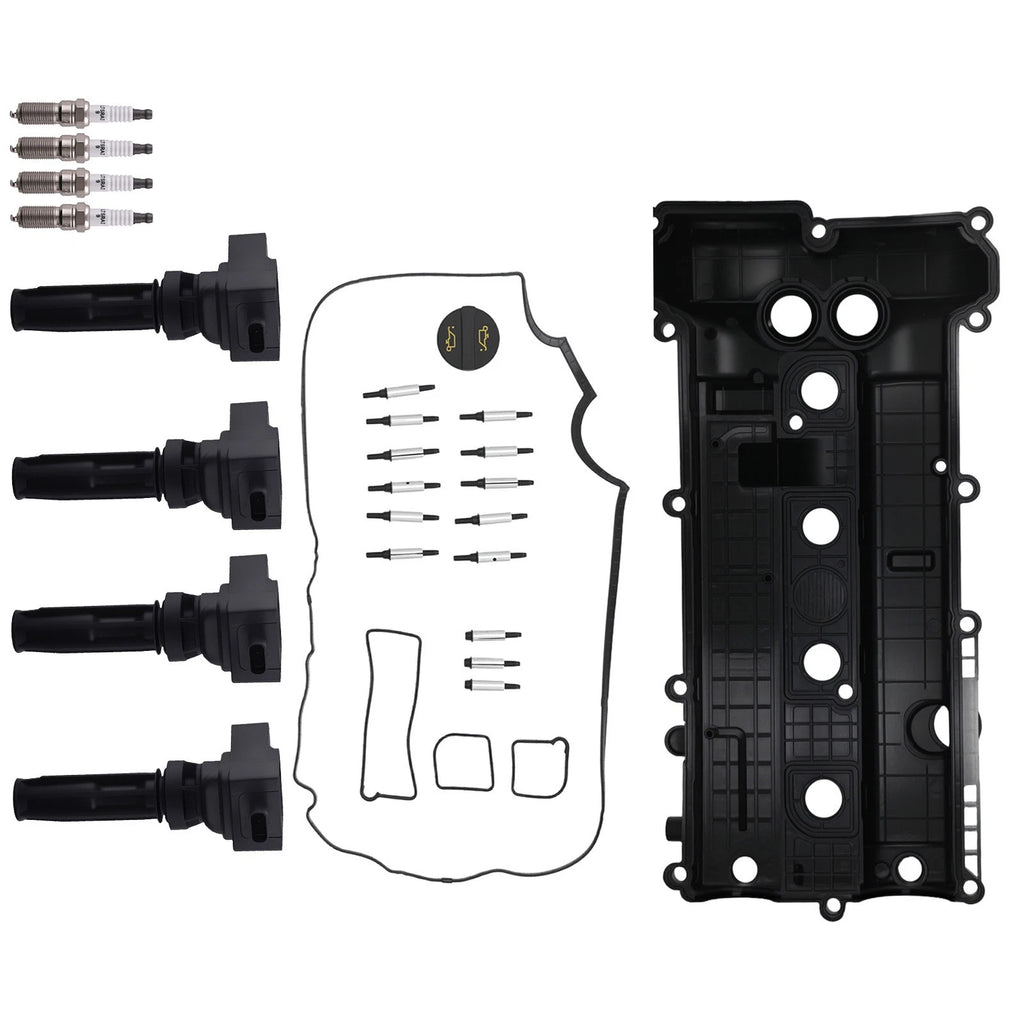 Engine Valve Cover with Coils & Plugs for Lincoln MKZ 2.0L Turbo (2013–2016)