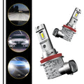 H8 LED Fog Driving Light Bulbs Kit for 6500K