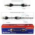 Set of 2 Front AAR CV Axle Shafts for Mazda CX-9 (2016–2017)