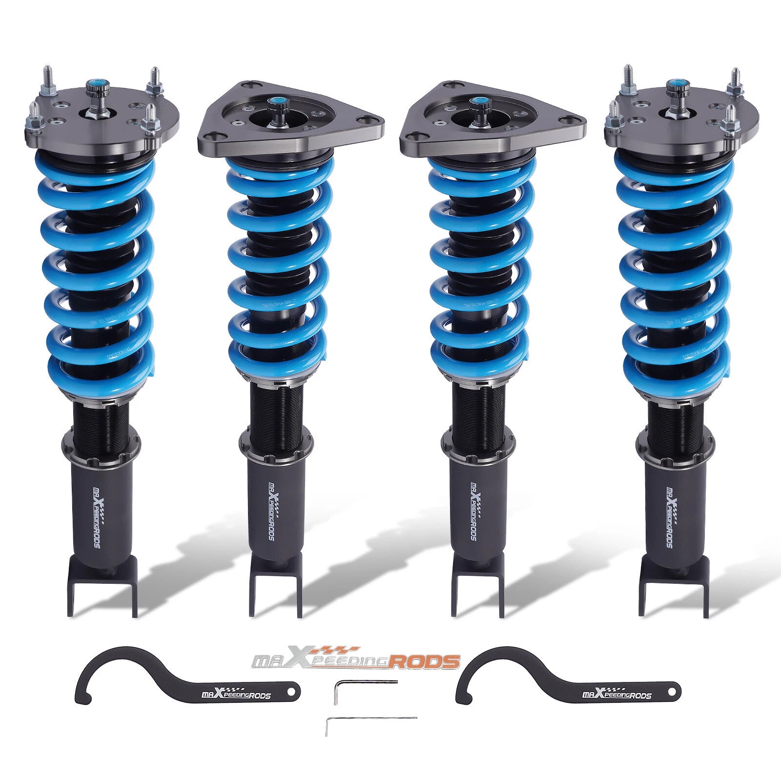 2004-2010 Audi A8 Quattro Maxpeedingrods T6 Coilovers Damper Adjustable Kit | T6SERIES | Steel | Coil Spring | 2 Years Manufacturer Warranty