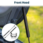 2X Front Hood Lift Supports Struts Gas Spring for Ford Focus MK3 (2012–2018)