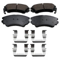 Set of 4 Akebono ProACT Ultra Premium Ceramic Front Brake Pads for Camaro Caprice (1995–1995)