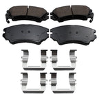 Set of 4 Akebono ProACT Ultra Premium Ceramic Front Brake Pads for Camaro Caprice (1995–1995)