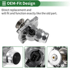 Engine Coolant Thermostat Housing Assembly for BMW X5 (2000–2003) No. 11531436386
