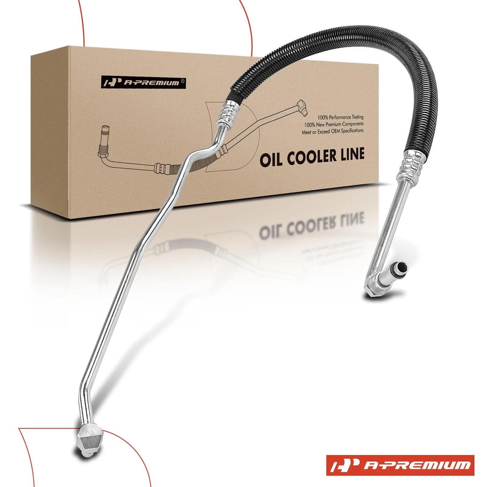 Engine Oil Cooler Hose for Chevy C2500 C1500 C3500 GMC K2500 (1992–1993)