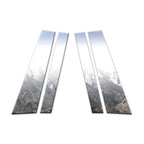 Chrome Pillar Post Covers 4Pc Replacement for Nissan Altima 2008–2024