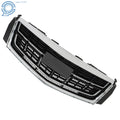 Front Bumper Grille for Cadillac XTS (2016–2017) Black Plastic