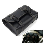 Black Motorcycle Universal Tool Bag Side Storage Saddle Bag Pouch