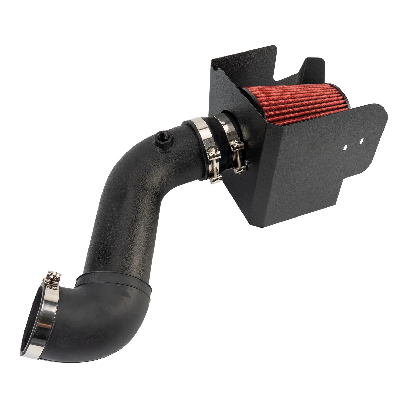Cold Air Intake Red Tube and Heat Shield for Ram 1500 (2009–2018, 2019–2024)