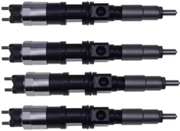 Set of 4 Fuel Injectors RE516540 RE507860 095050-5050 for John Deere 4045