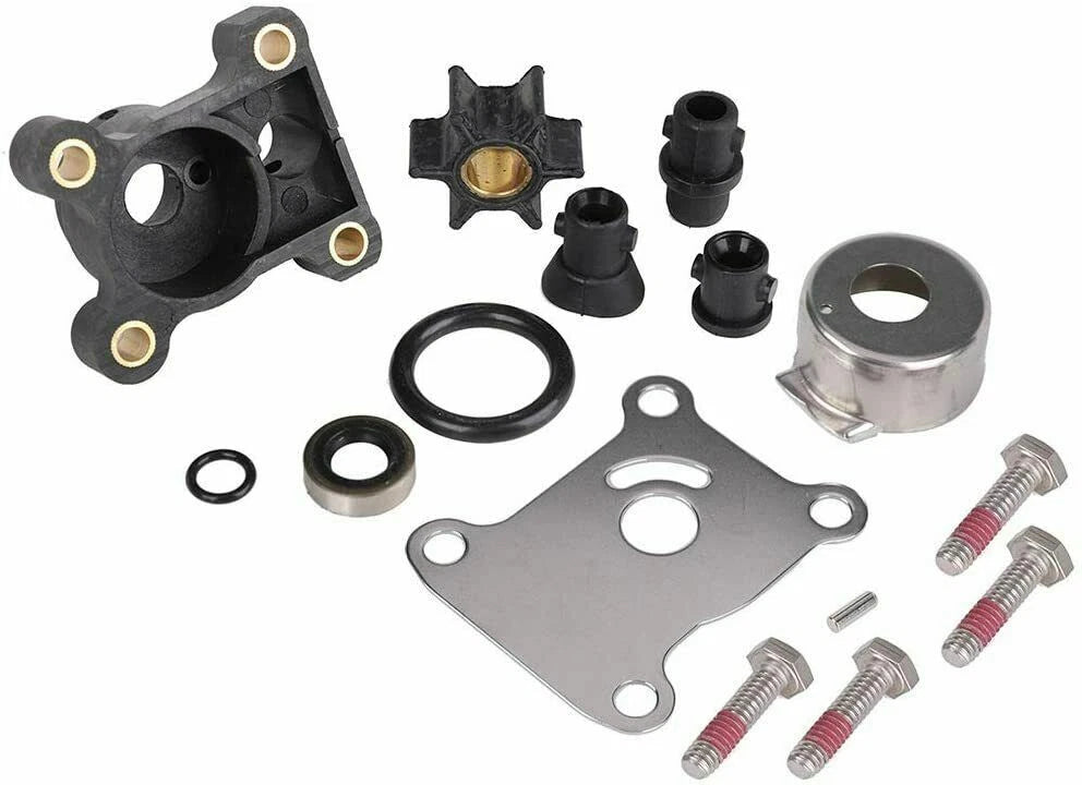 Water Pump Impeller Repair Kit for Johnson Evinrude 9.9 15 HP (394711)