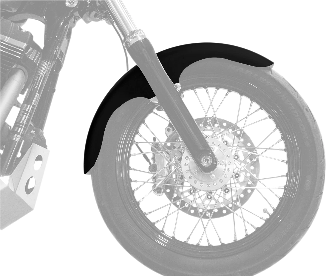 Klock Werks Front Fender for HD Softail (2018–2023) - Black 19" KWF-02-0492