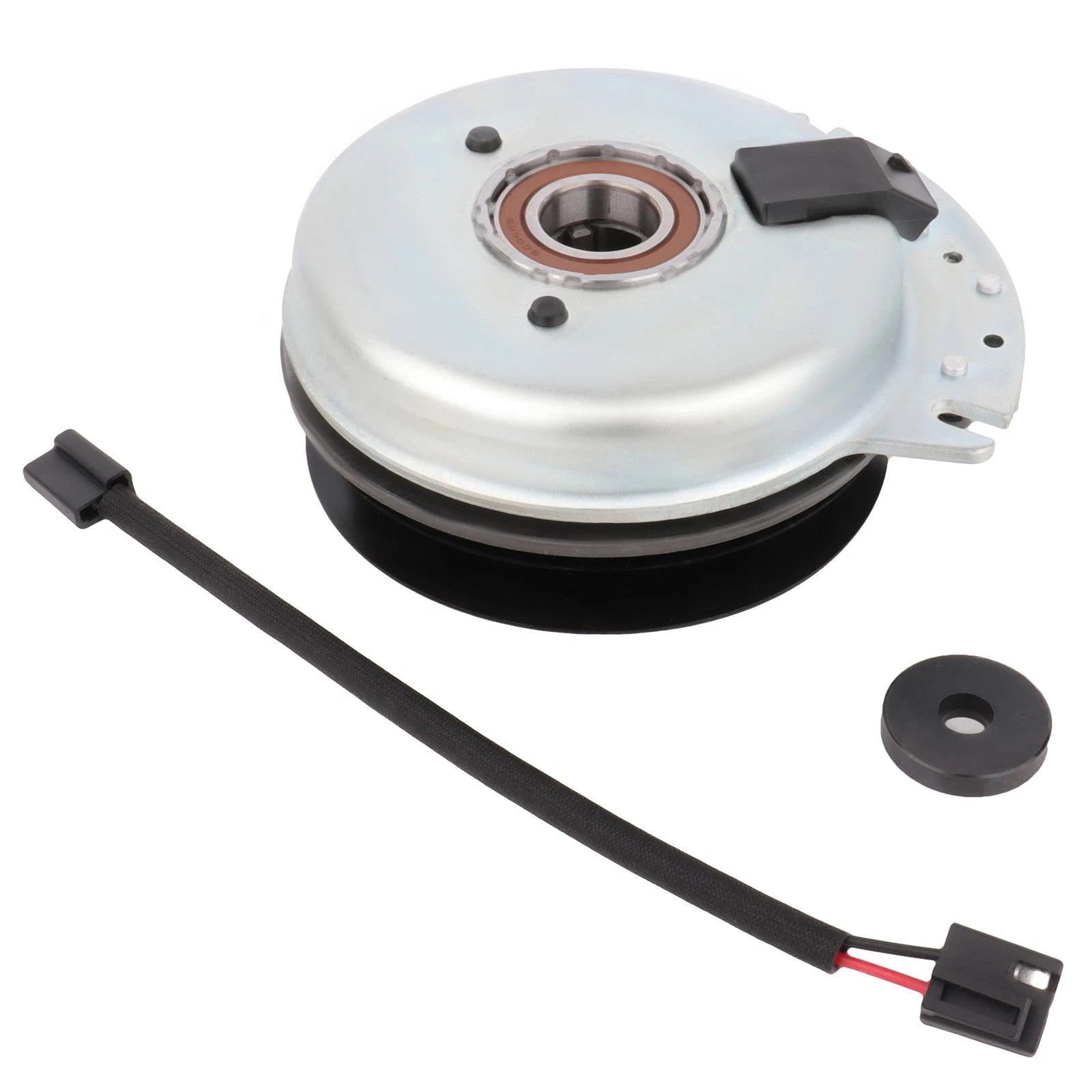 PTO Clutch Pulley for Lastec, Scag (6" Diameter, 1-1/8" Crank)