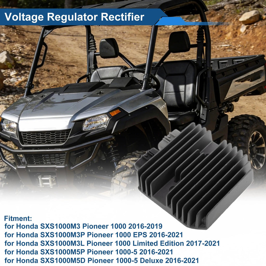 Voltage Regulator Rectifier 31600HL4A01 for Honda SXS1000M3 Pioneer 1000 (2016–2019)