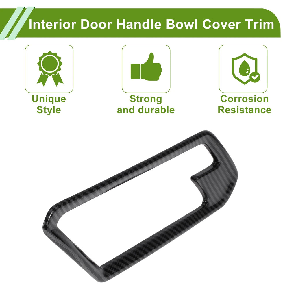 Set of 4 Interior Door Handle Bowl Cover Trim for Chevrolet Colorado (2023–2025)