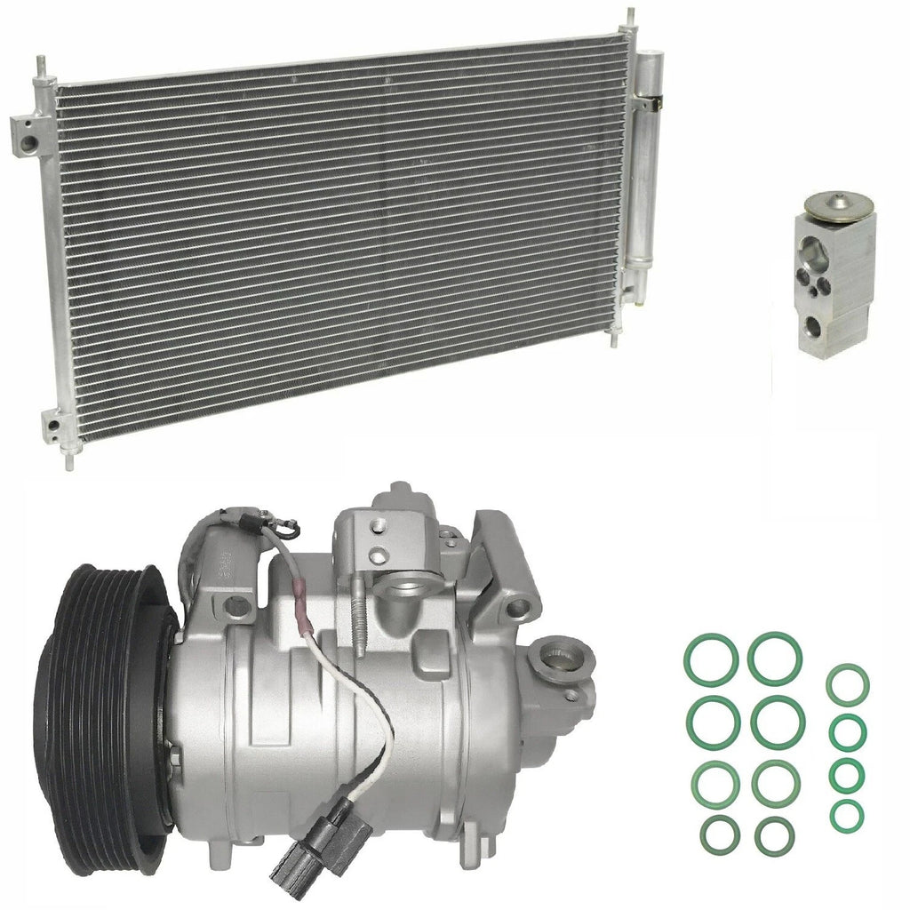 A C Compressor Kit With Condenser for Honda Crosstour 2.4L (2015–2016)