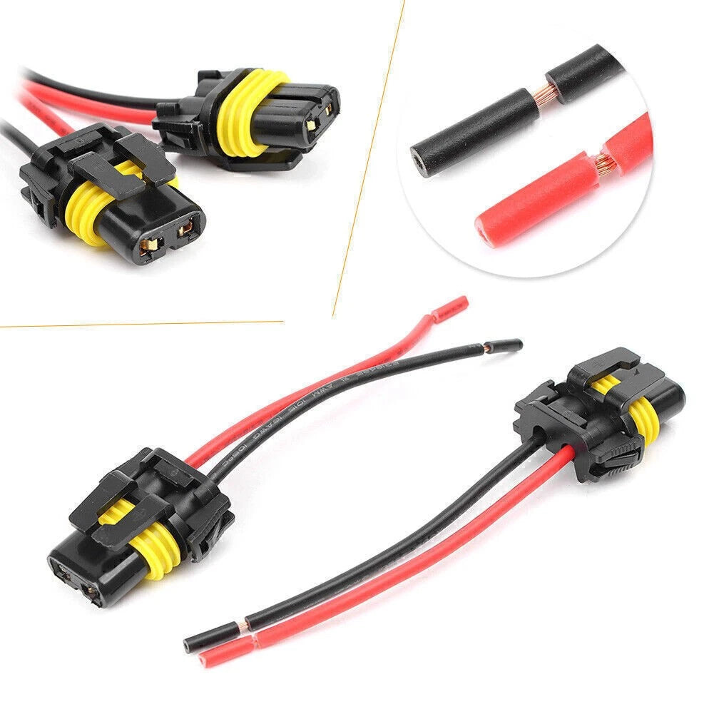 9005 9006 Adapter Wiring Harness Sockets for Universal Headlamp Fog Lamp