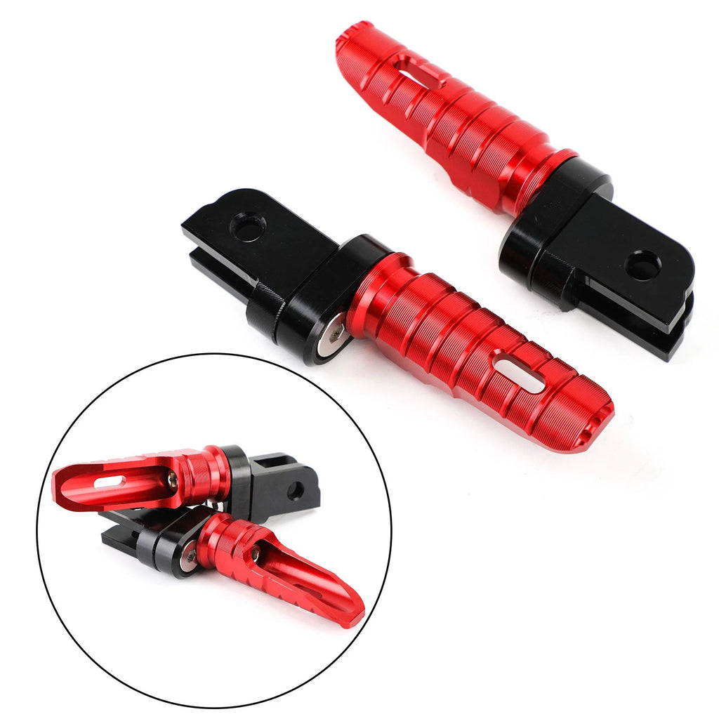 Front Footrests Foot Pegs for BMW R nineT Scrambler/Pure (2016–2020), F900R, F900XR