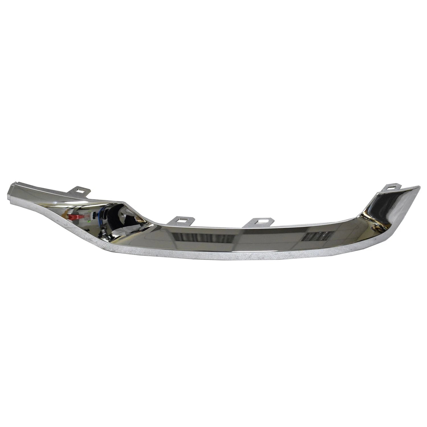 Rear Passenger Side Bumper Cover Molding Replacement Chrome ABS for Toyota (2005–2015)
