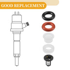 Set of 4 Fuel Injector Seal O Rings for Honda Fit (2009–2013) NBR Rubber