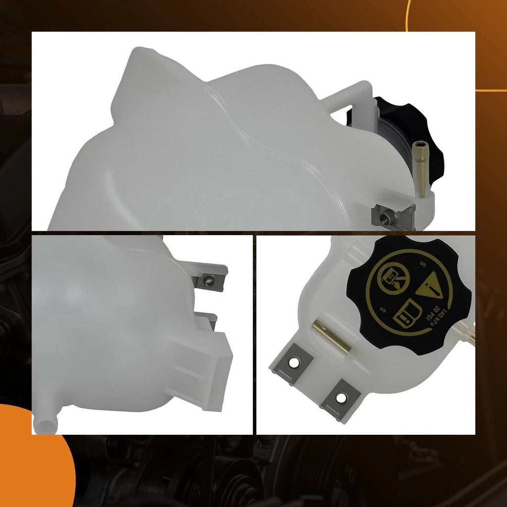 Coolant Overflow Tank with Cap for Chevrolet Beat Spark (2011-2019)