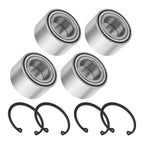 Front & Rear Wheel Bearings Kit for Yamaha Grizzly 550 660 700, Kodiak 450 700