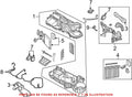 A/C Heater HVAC Temperature Valve Actuator for Chrysler Dodge (OEM)