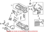 A/C Heater HVAC Temperature Valve Actuator for Chrysler Dodge (OEM)