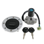 Set of 2 Ignition Key Switch Fuel Tank Caps for Suzuki RF400 RF600 GN76A (1993–1997)