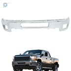 Chrome Split Front Bumper Face Bar for Chevy Silverado 2500 3500 (2011–2014)