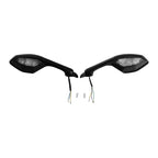 LED Turn Signal Rear View Mirrors for Yamaha YZF R1 (2015–2024) YZF R6 (2017–2022)