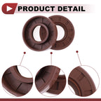 Set of 2 Oil Seal Rotary Shaft Seal FKM Rubber 22x45x10mm  