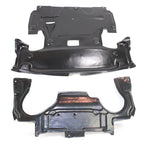 Set of 2 Engine Splash Shields for Mercedes Benz C240 (2003–2005)