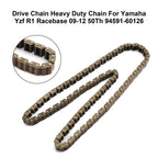 Heavy Duty Drive Chain for Yamaha YZF R1 (2009–2012) 50T 94591-60126