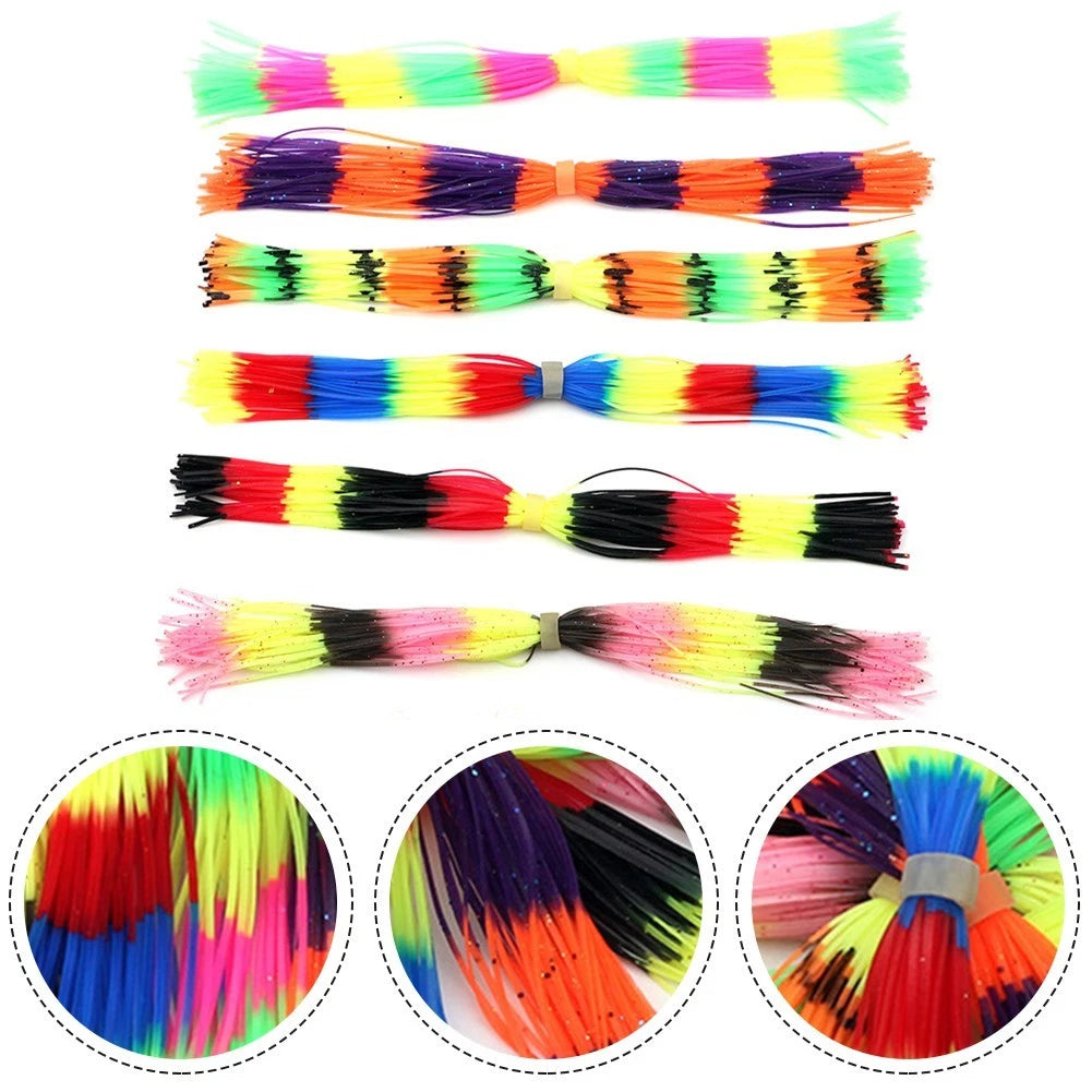 Fishing Lures Silicone Tackle 2.4g for Skirts