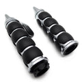 1" Handle Bar Hand Grips 25mm Throttle Boss for Harley Touring Sportster (X)