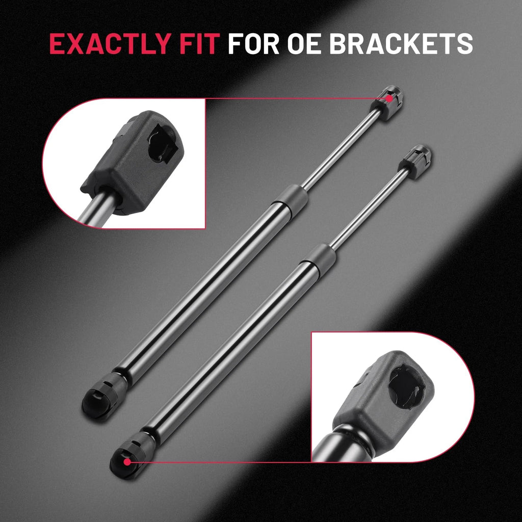 2X Rear Window Lift Supports Shocks for Jeep Grand Cherokee (2005–2010) 6601