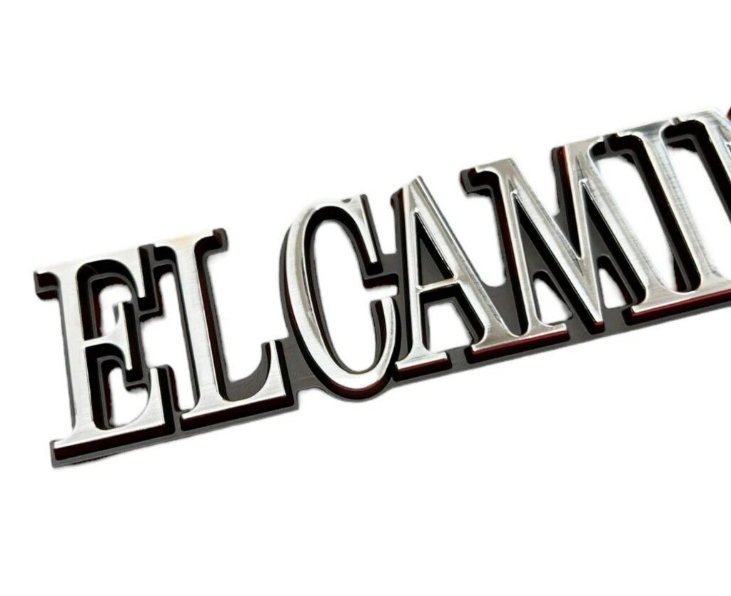 Quarter Panel Emblem Replacement for 1978–1987 Chevy El Camino