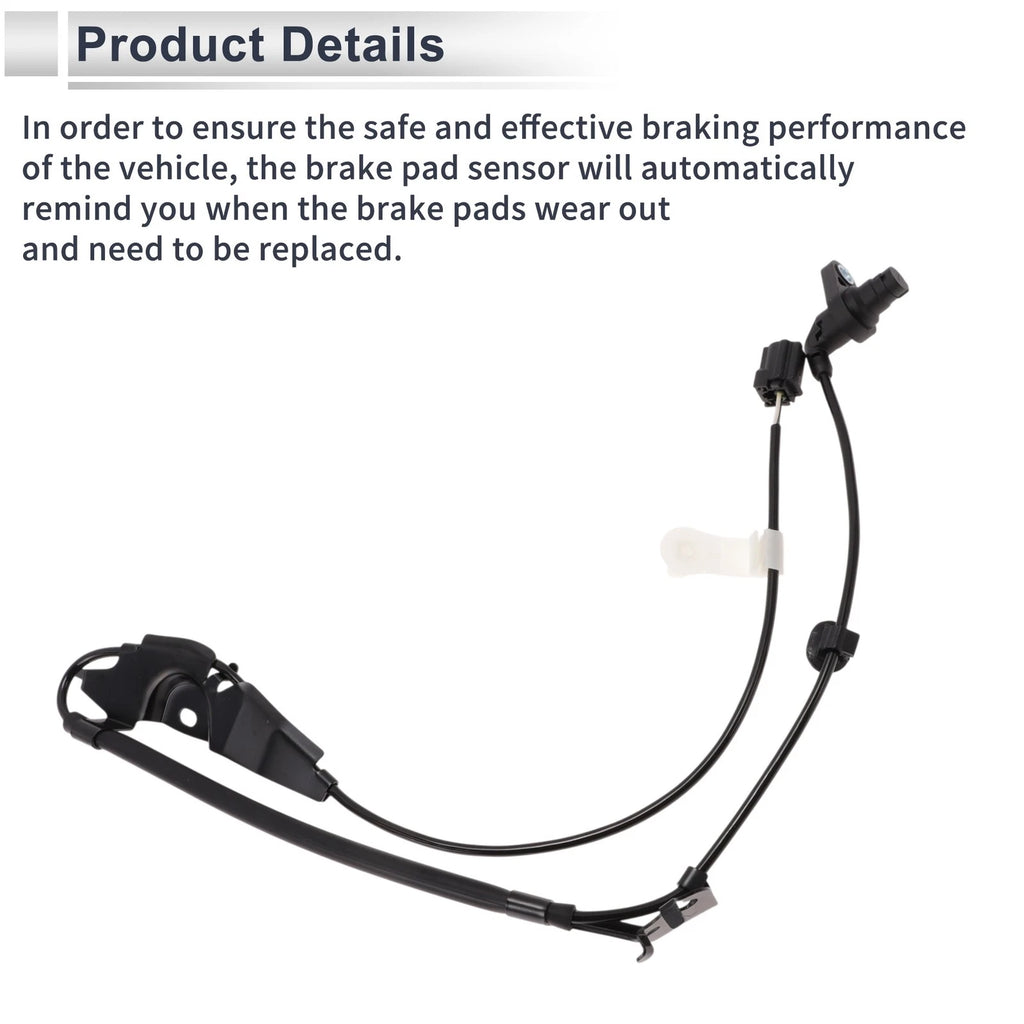 Front Wheel Brake Pad Wear Sensor No. 8954306040 for Toyota Camry (2012–2017)