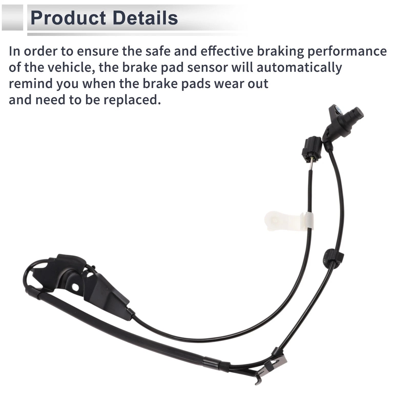Front Wheel Brake Pad Wear Sensor No. 8954306040 for Toyota Camry (2012–2017)
