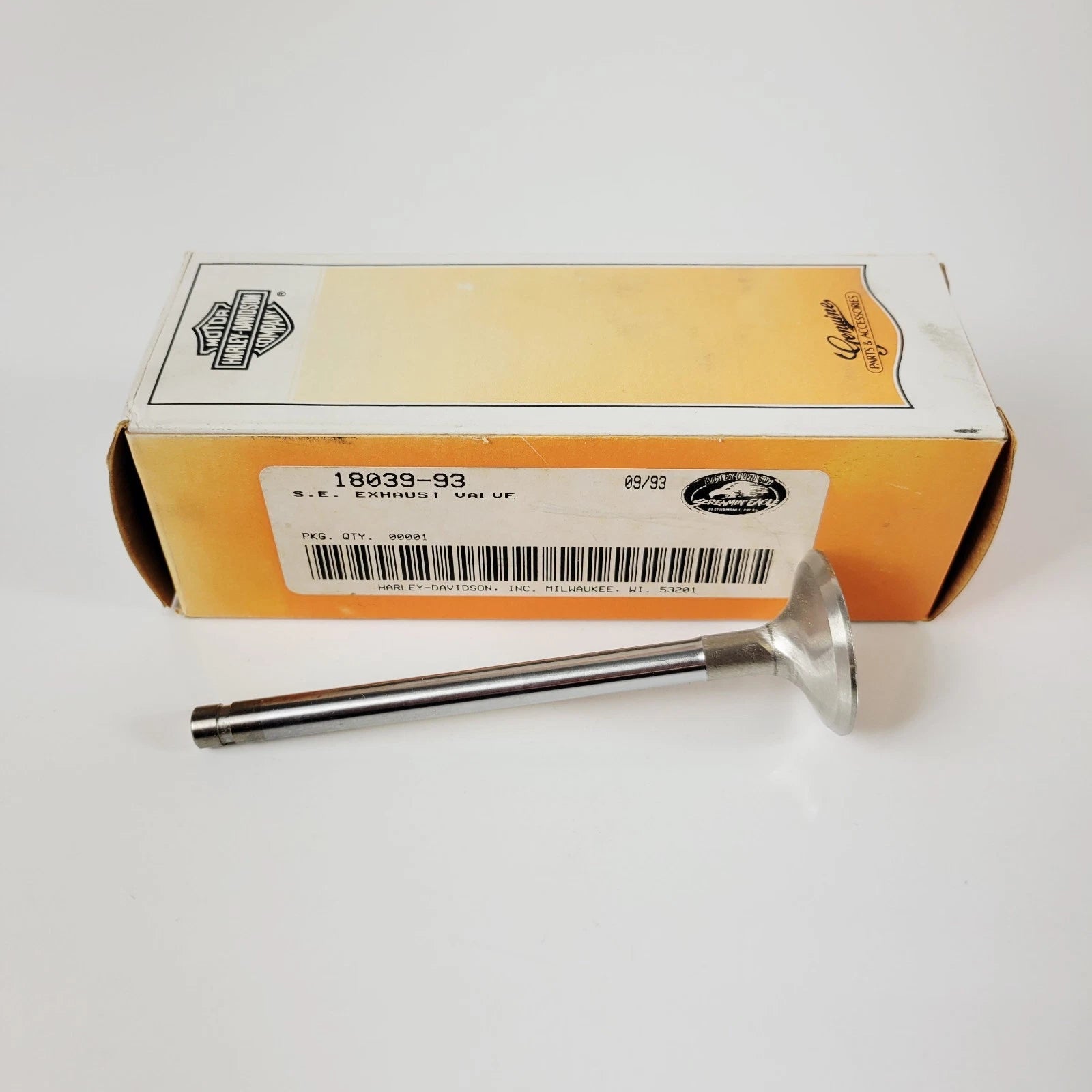 Exhaust Valve for Harley-Davidson Evolution & Big Twin (1993) 18039-93