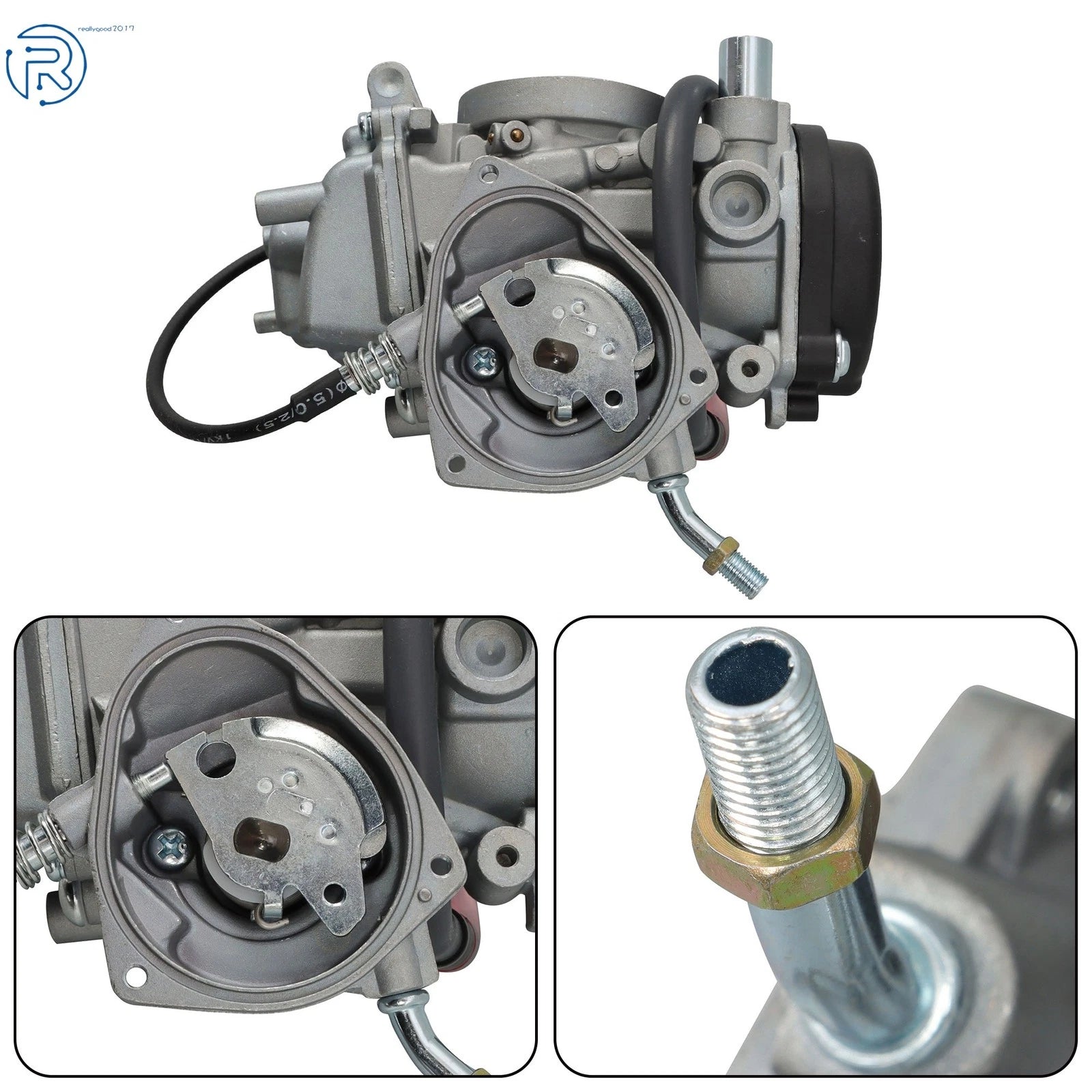 Carburetor Kit 5UH-E4101-01-00 for Yamaha Grizzly Bruin Wolverine 350 (2004–2014)