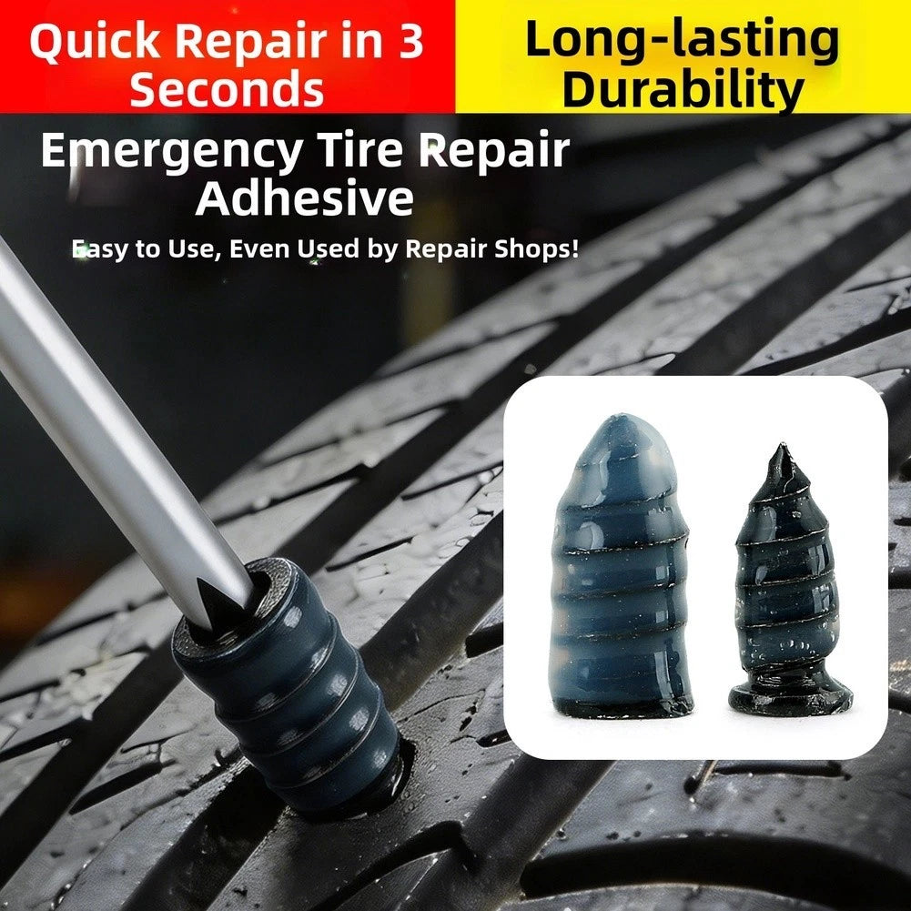 60 pcs tire kit with screwdriver for car motorcycle bike tubeless tires