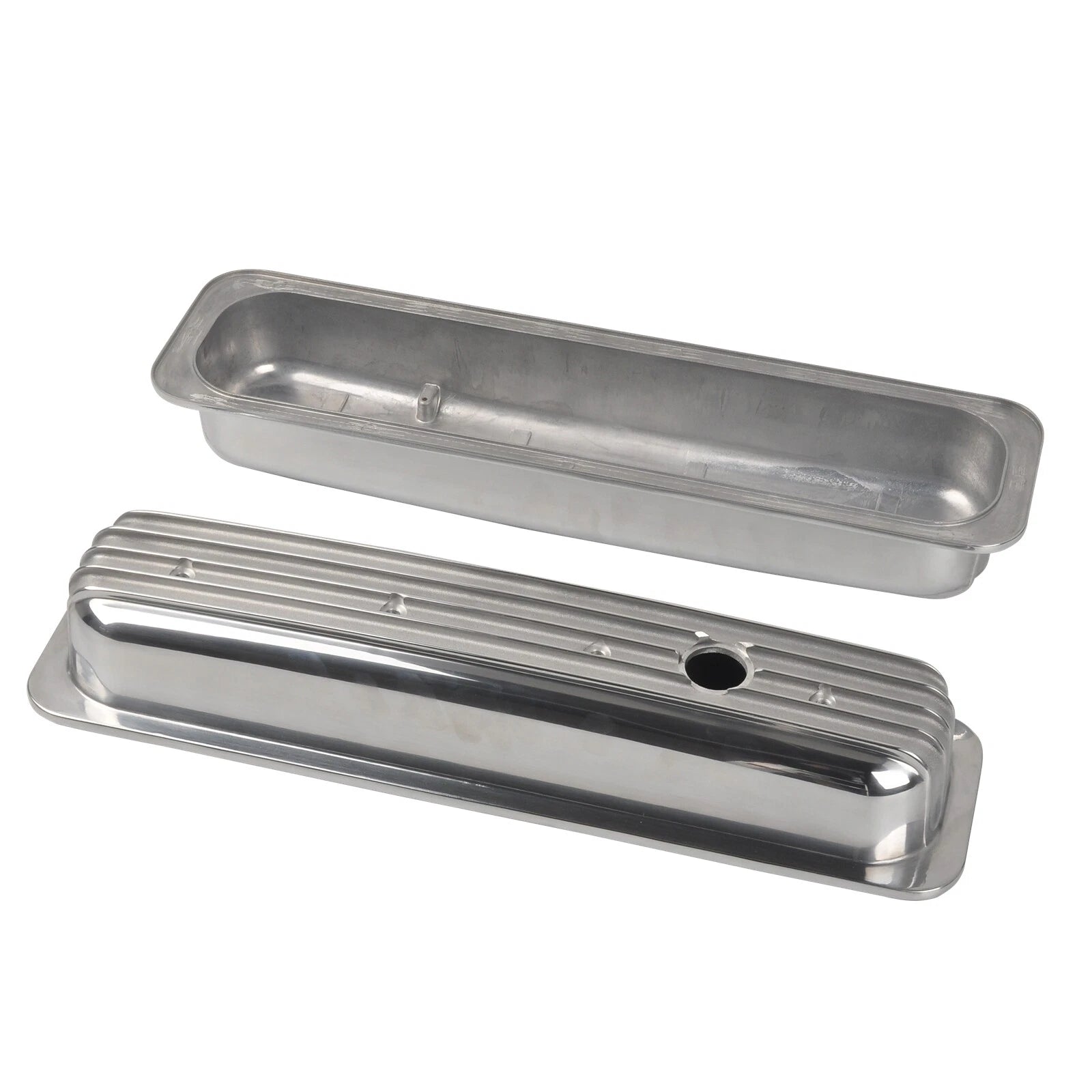 Short Valve Covers & 15" Oval Air Cleaner for Chevy 350 (1987–1997)