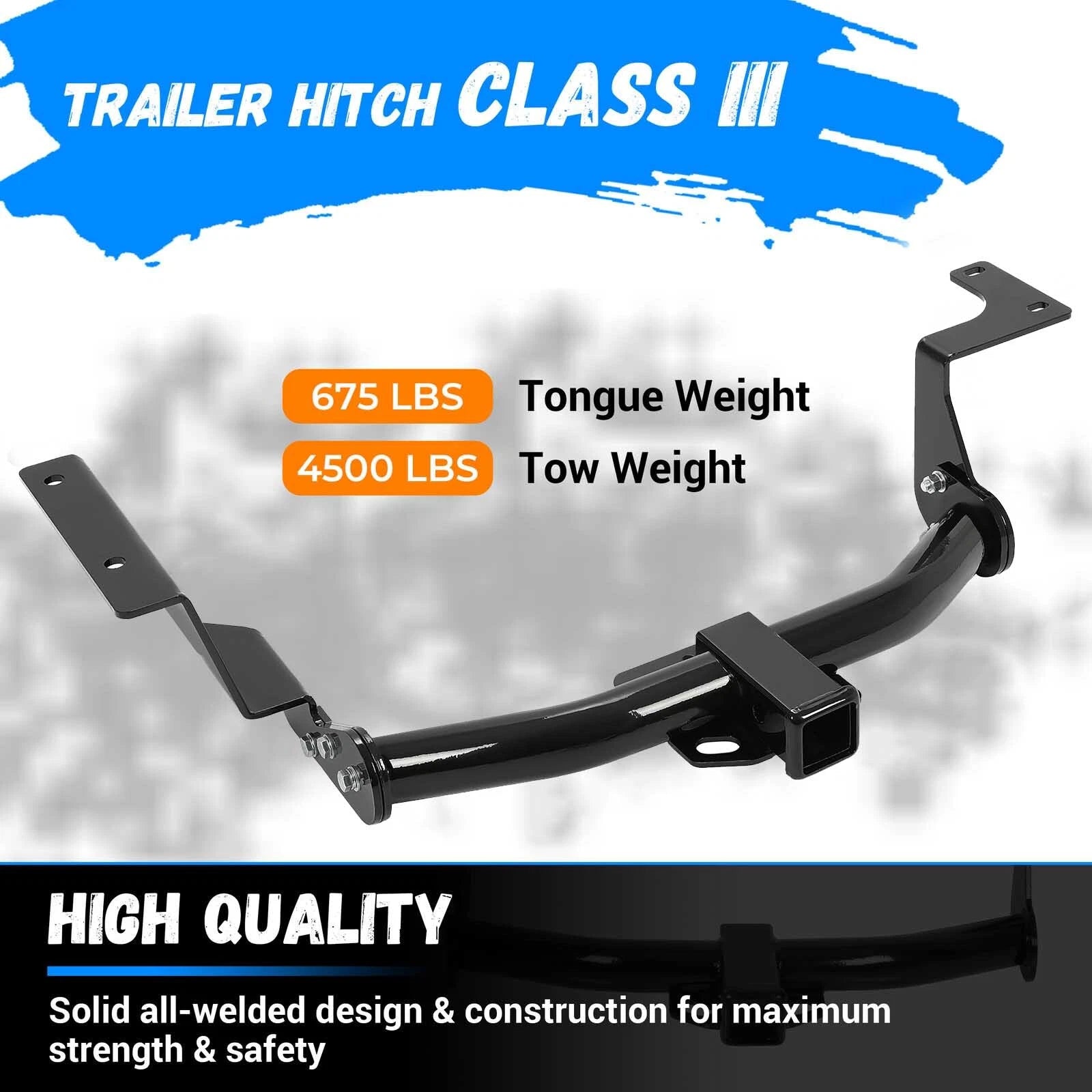 Class III Trailer Hitch 2" Receiver for Honda CR-V (2007–2011)